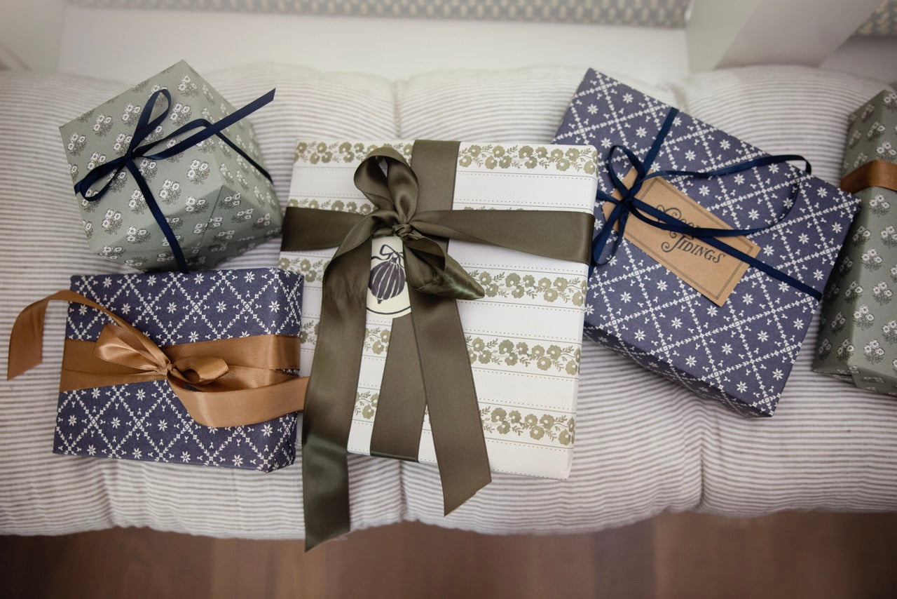 'Evergreen' satin ribbon