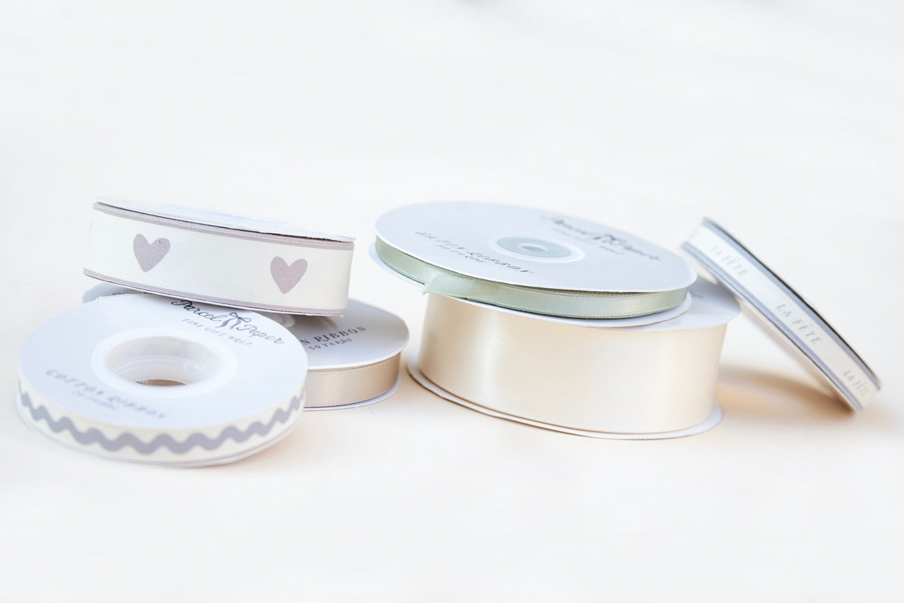 'Lace' satin ribbon