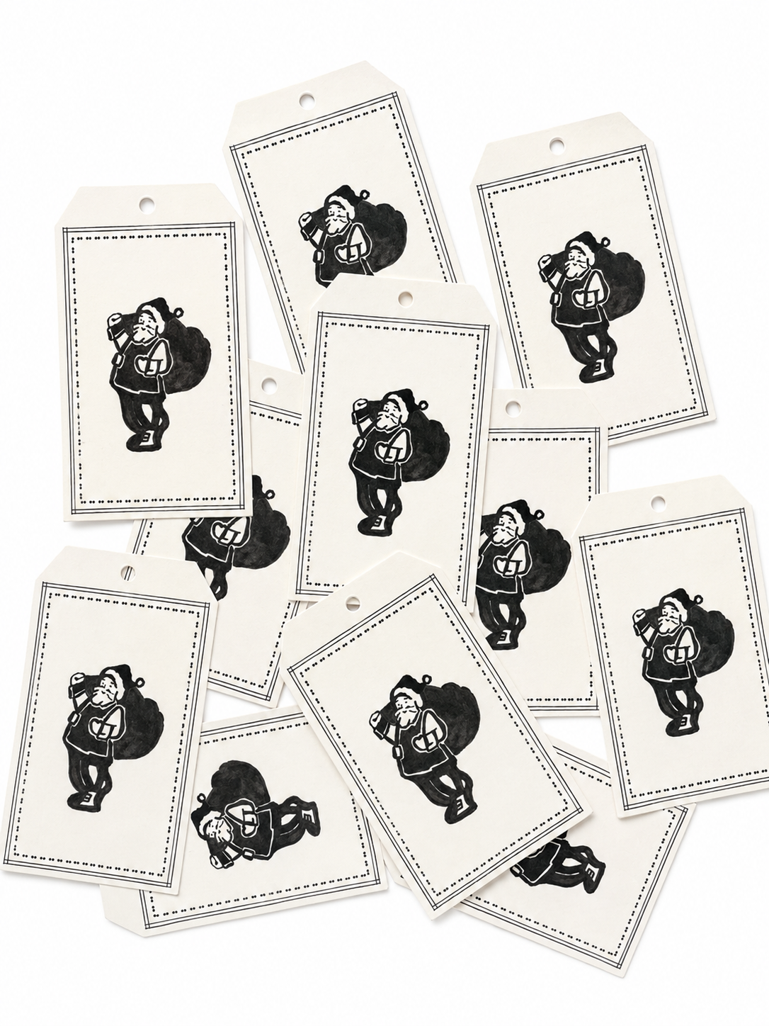 'Kris Kringle' gift tags