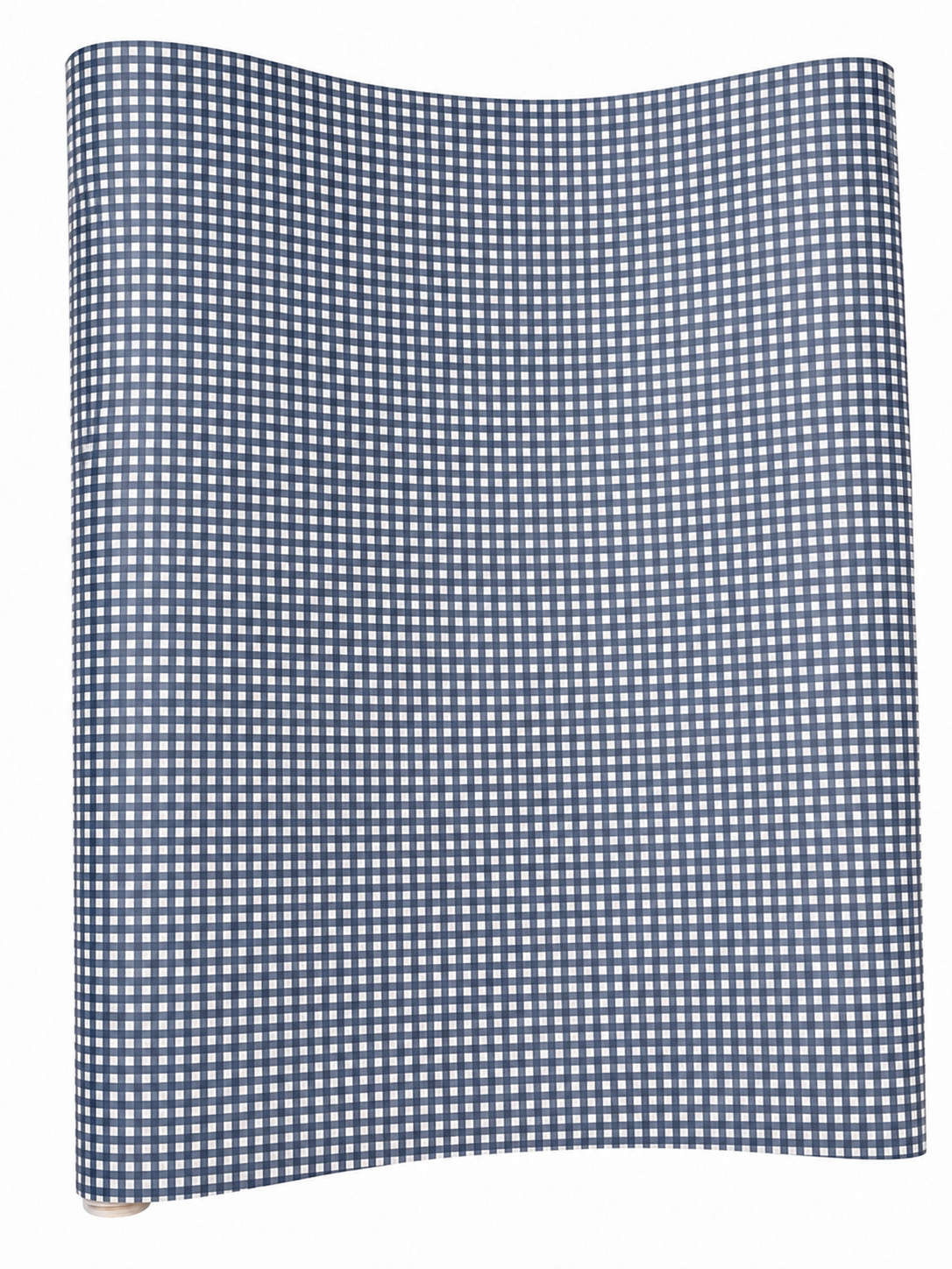 'Navy Check' wrapping paper roll
