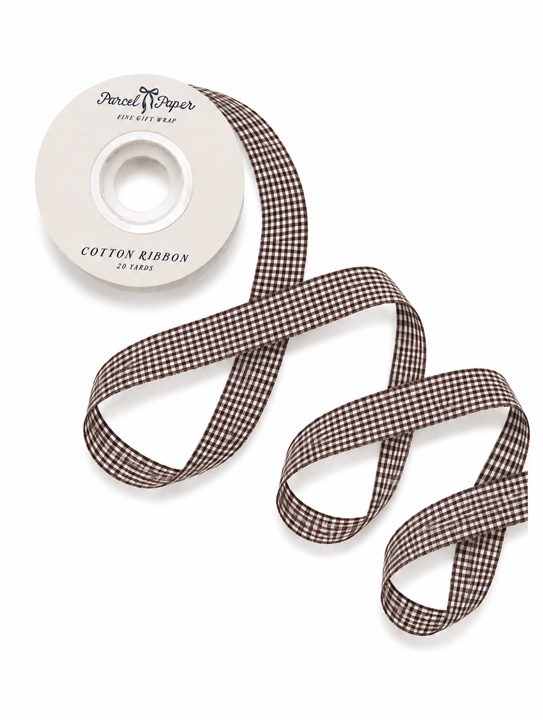 'Harvest' wide Gingham Ribbon