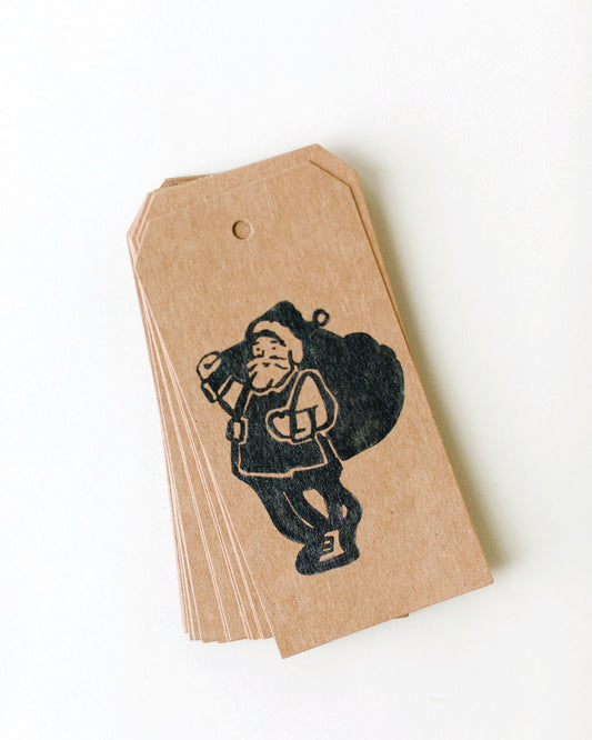 'Kris Kringle’ Kraft Gift Tags
