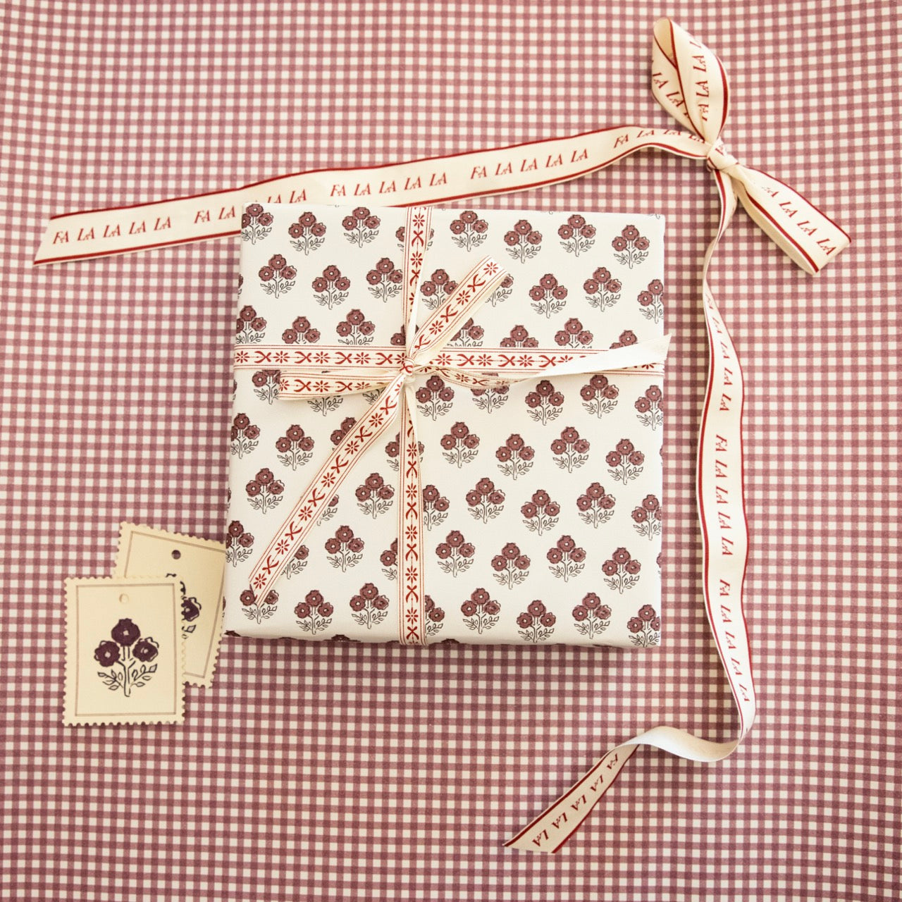 'Norfolk' cotton ribbon