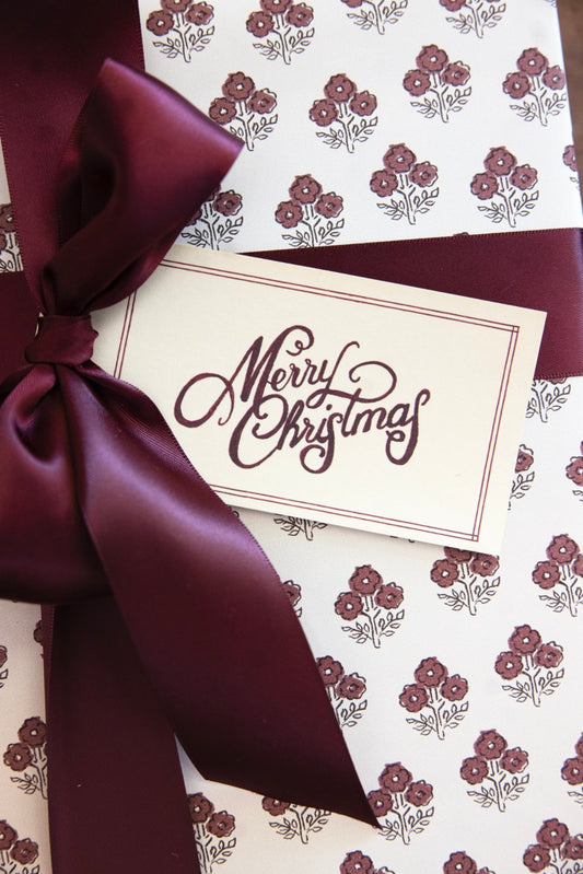 'Merry Christmas' gift tags