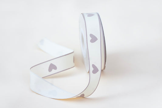 'With Love' cotton ribbon