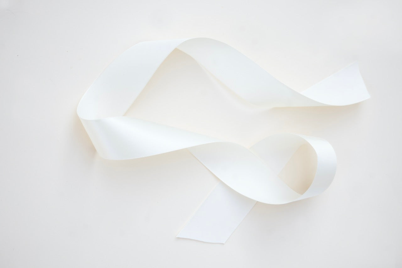 'Lace' satin ribbon