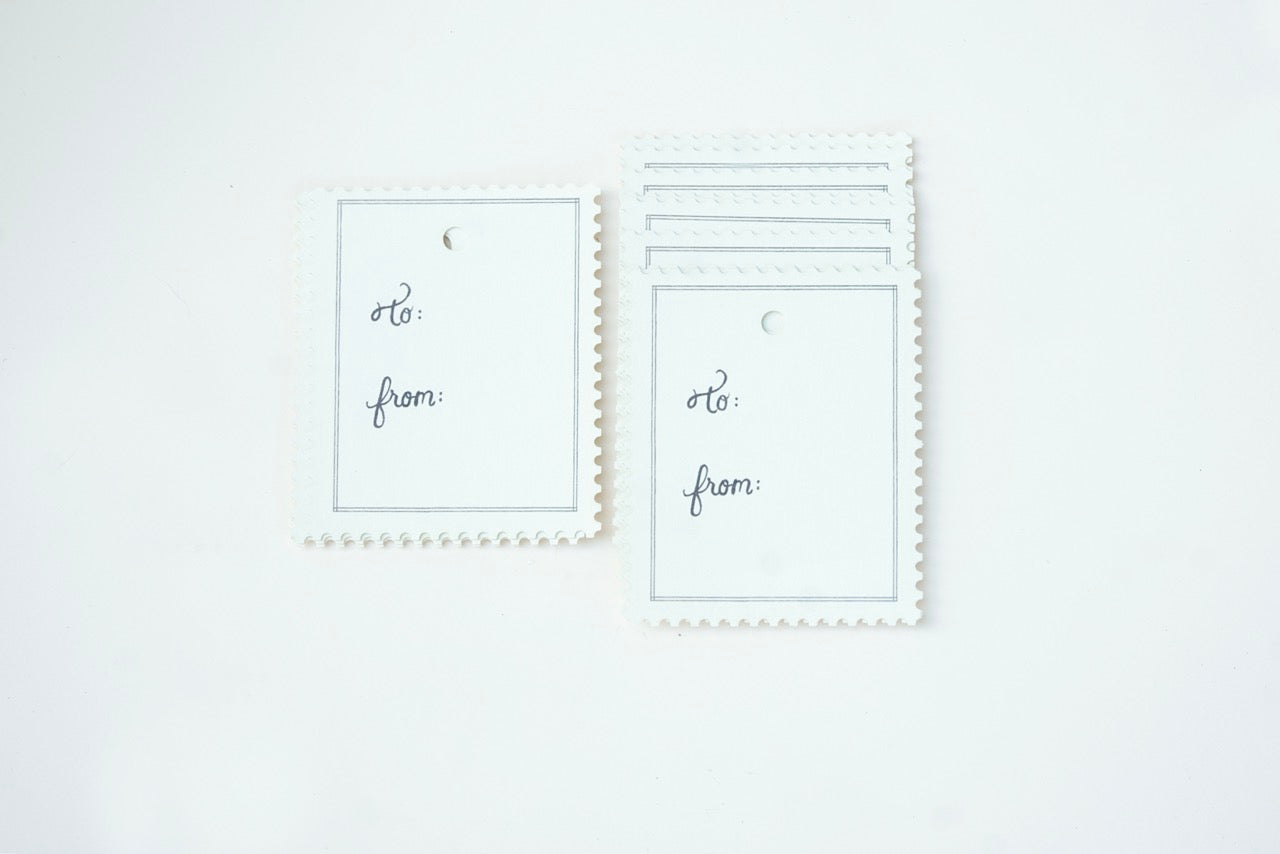 'Signed, Sealed, Delivered' gift tags