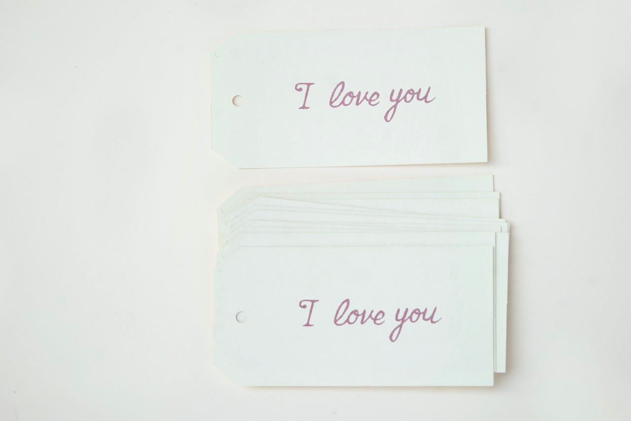 'Sentiment' gift tags