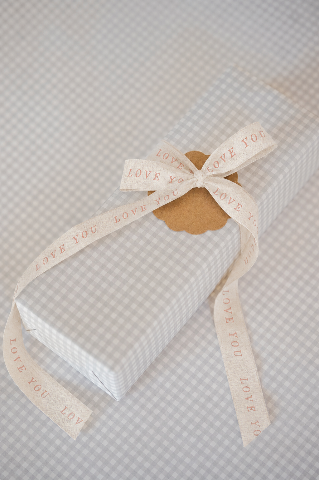 'Love You' Cotton Ribbon