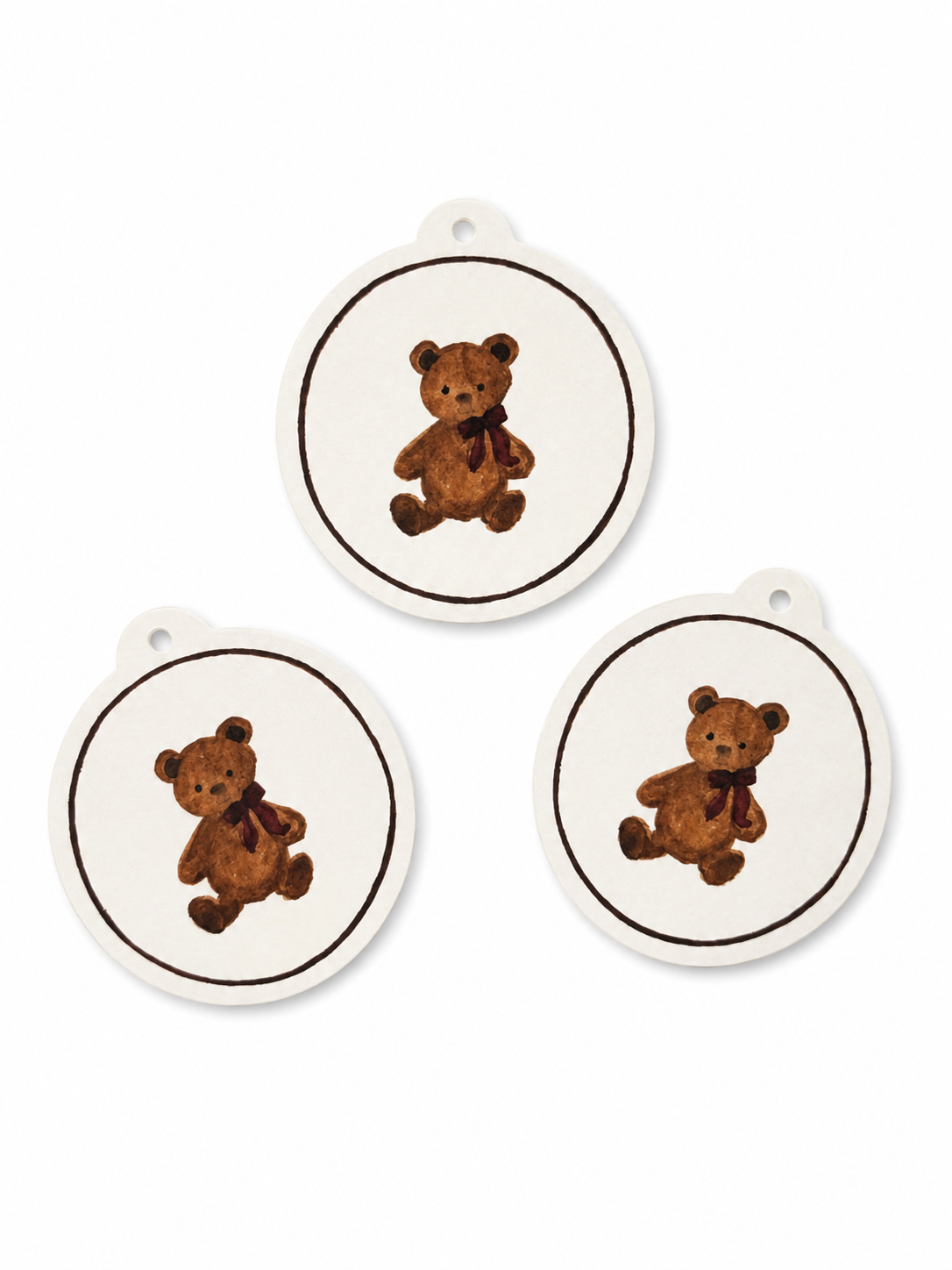 'Teddy Bear' gift tags