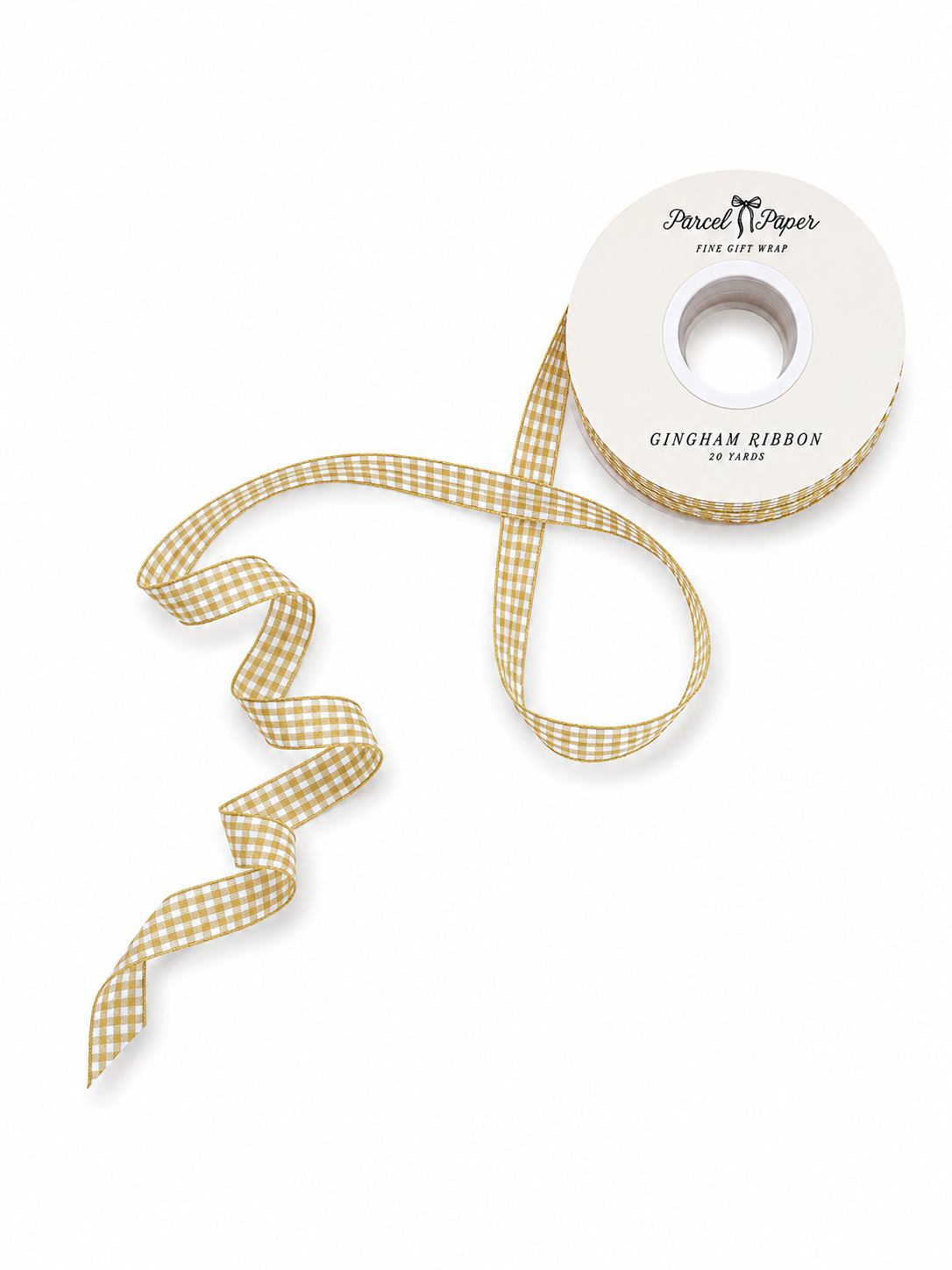 'Goldenrod' Gingham Ribbon