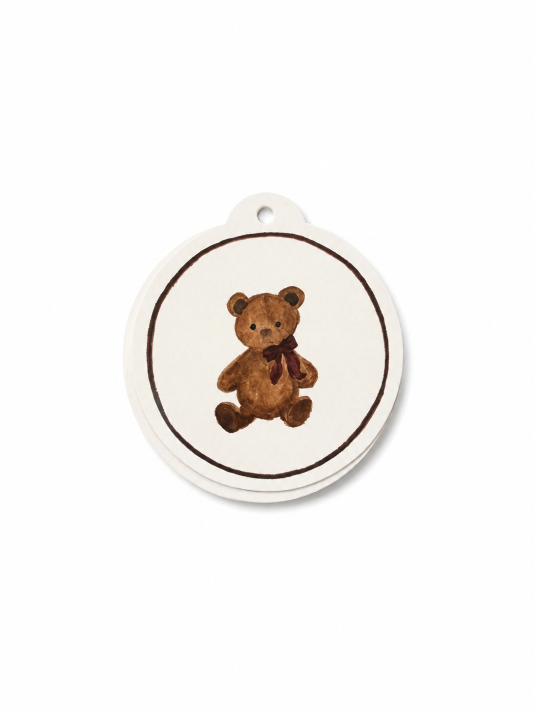 'Teddy Bear' gift tags