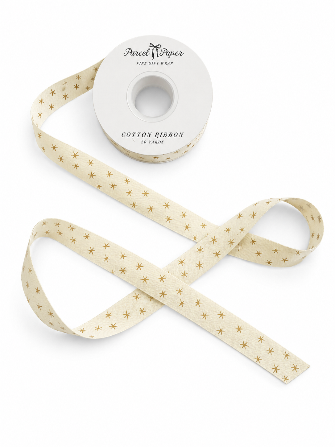 'Sprinkled Stars' Cotton Ribbon