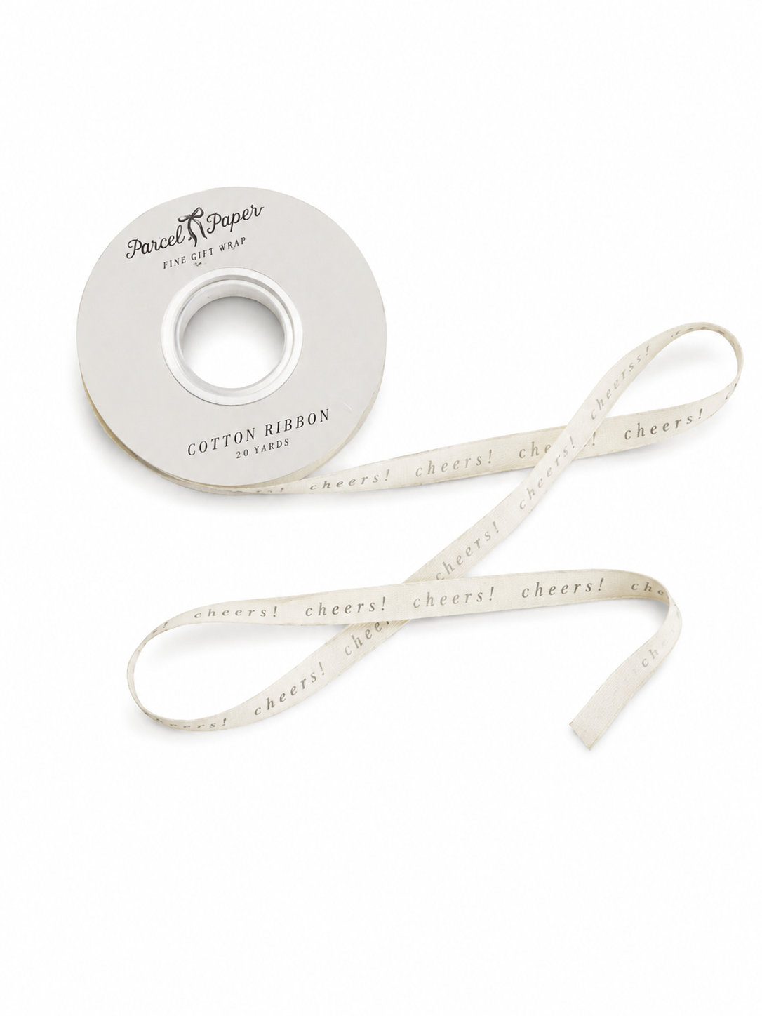 'Cheers!' Cotton Ribbon