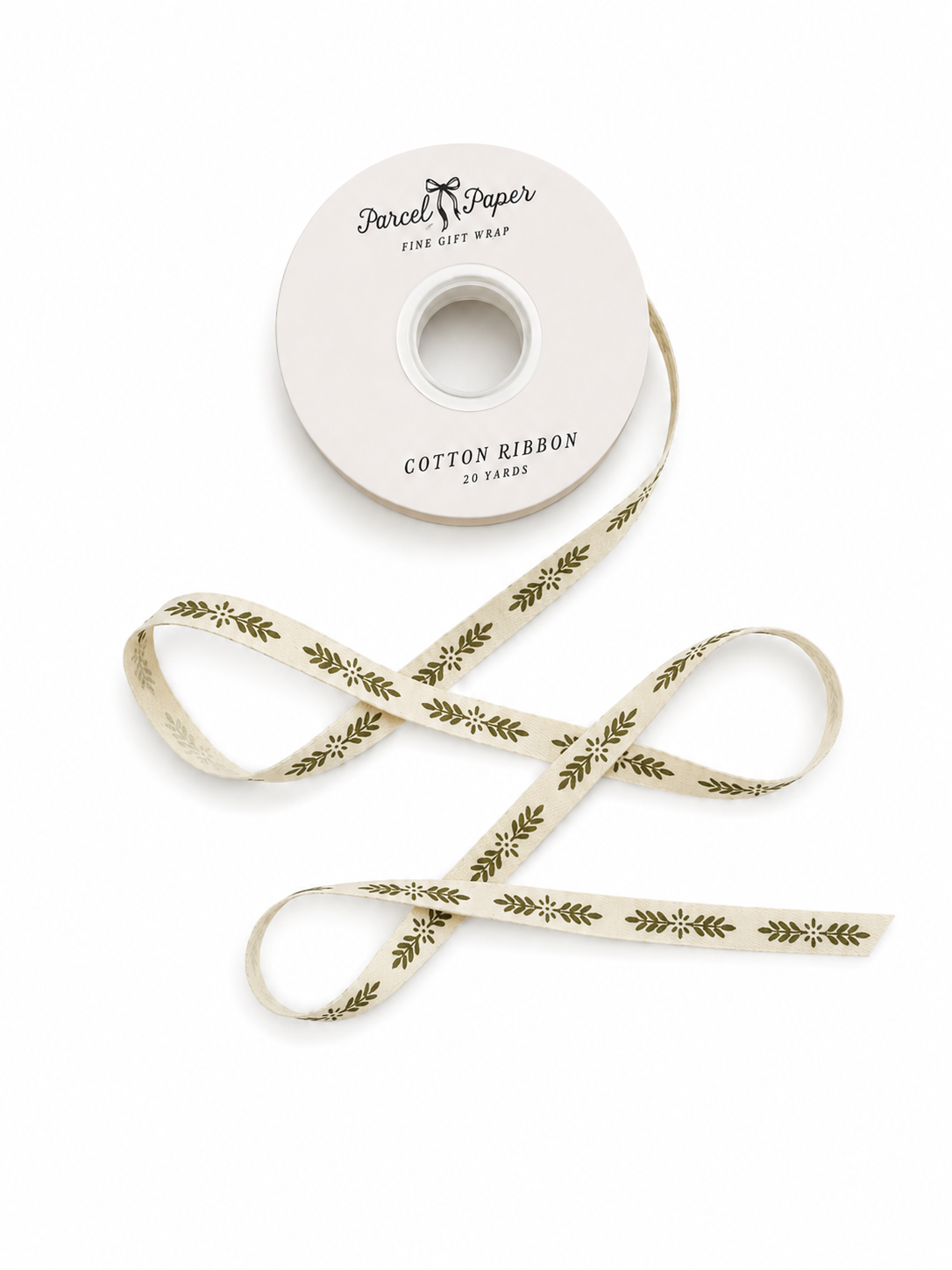 'Winterfolk' cotton ribbon