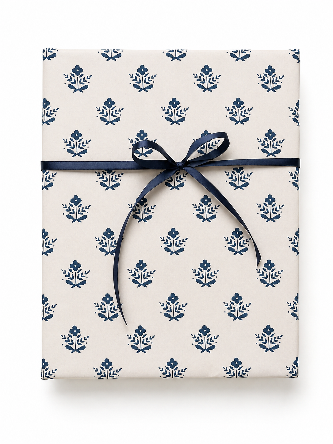 'Navy' narrow satin ribbon