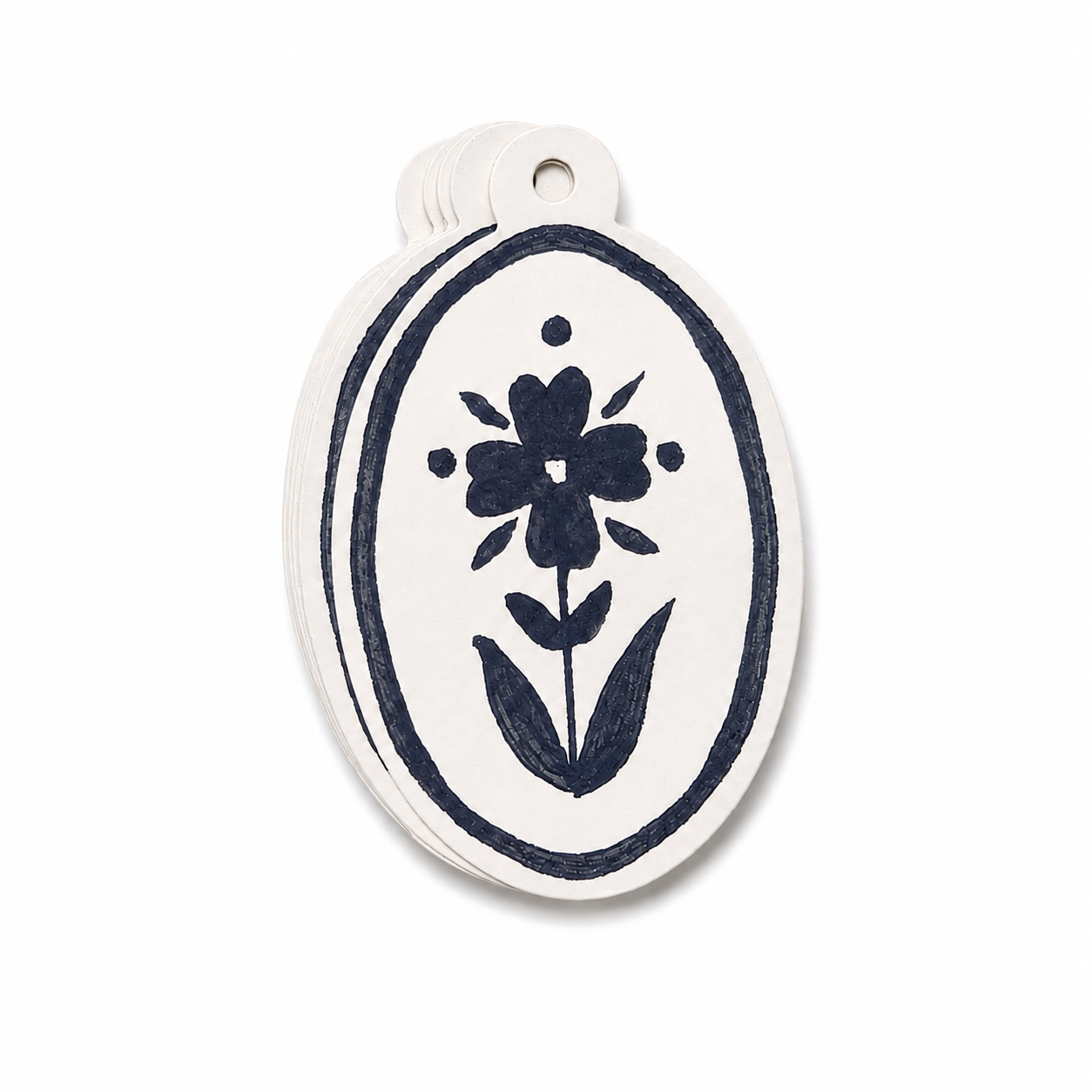 'Delft Bloom' gift tags