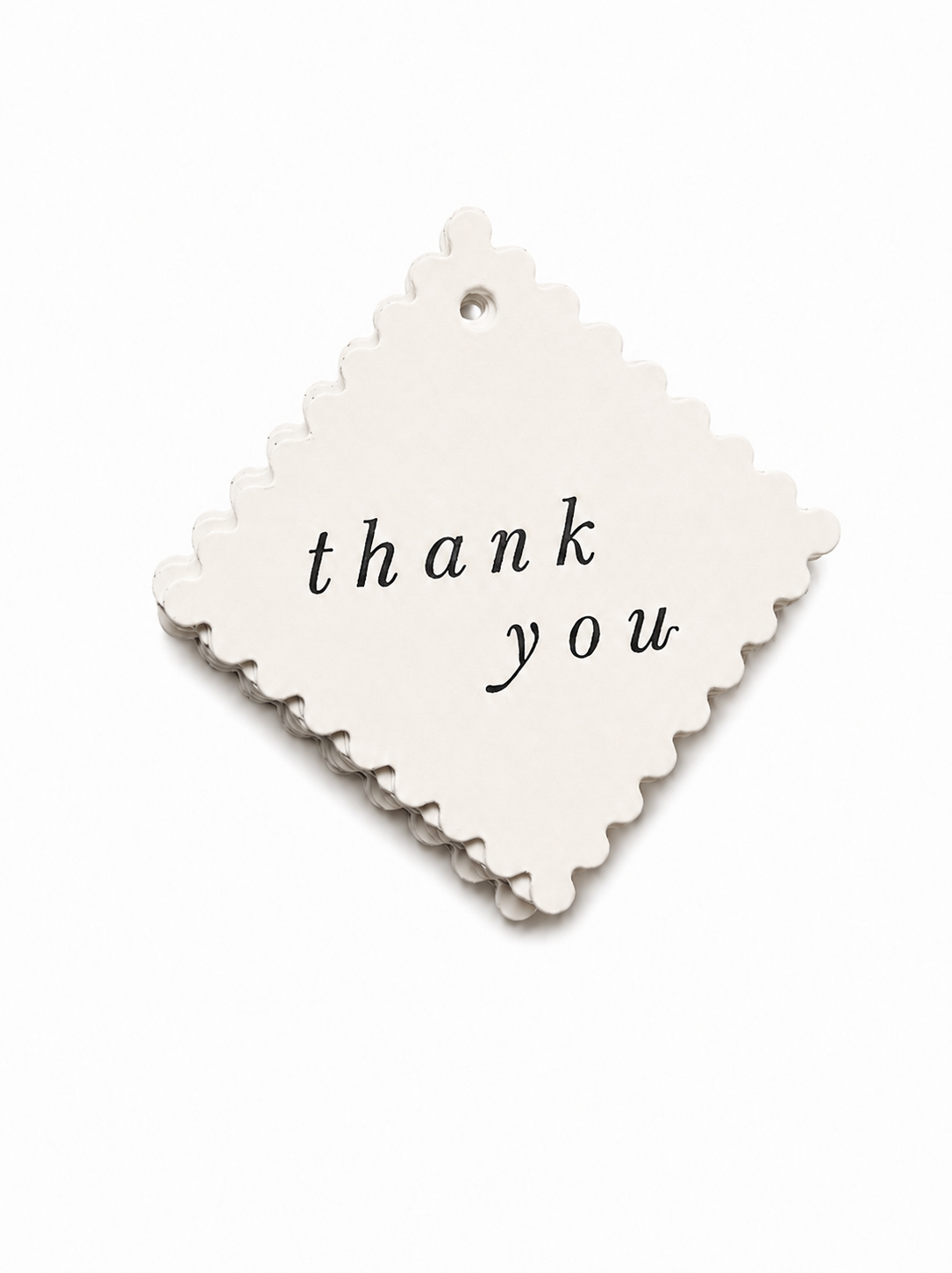 'Thank You' gift tags