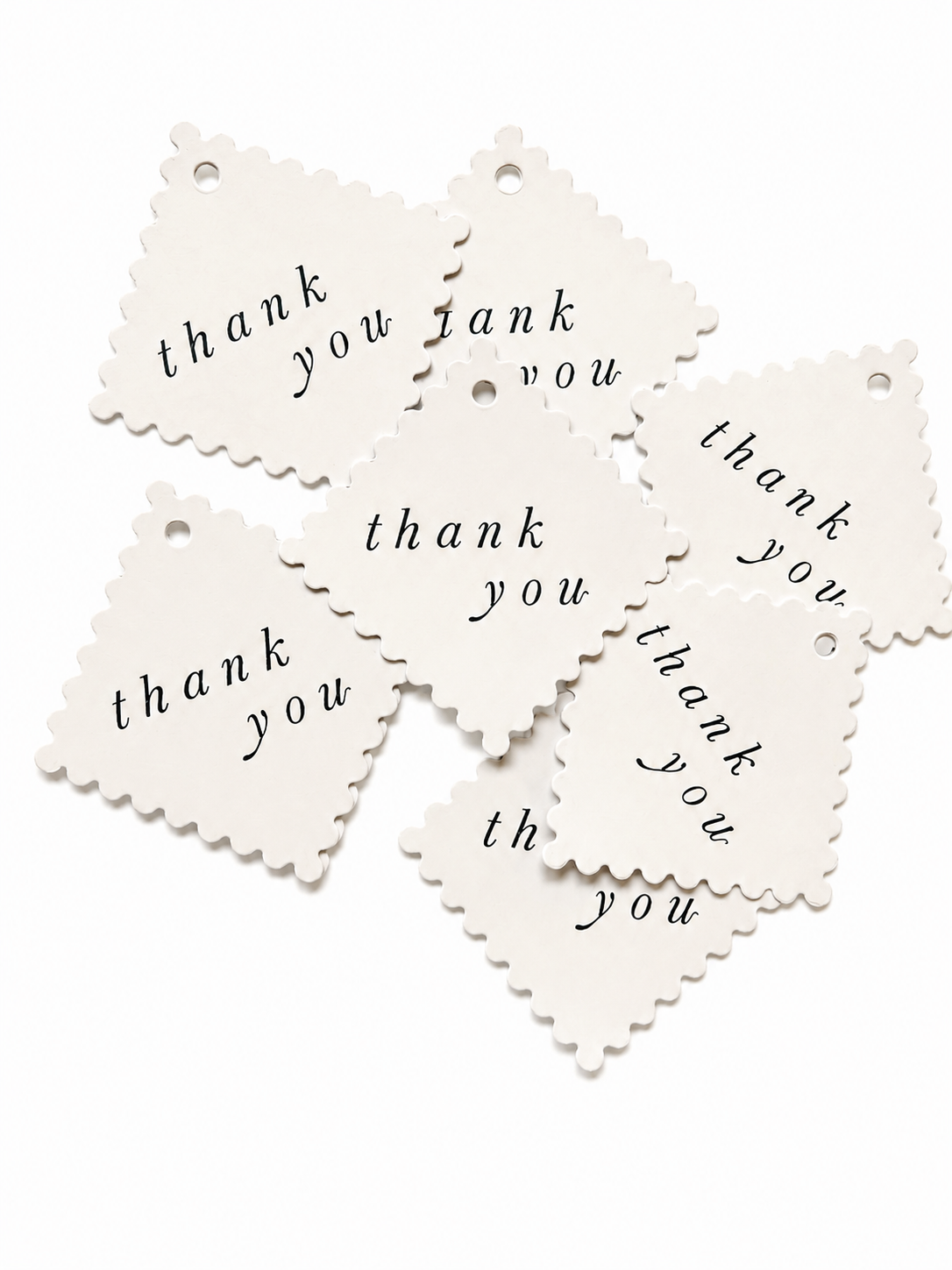'Thank You' gift tags