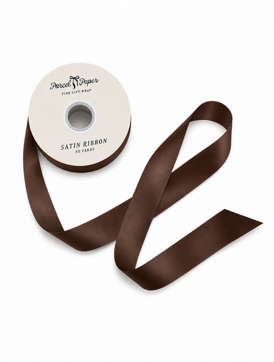 'Harvest' wide satin ribbon