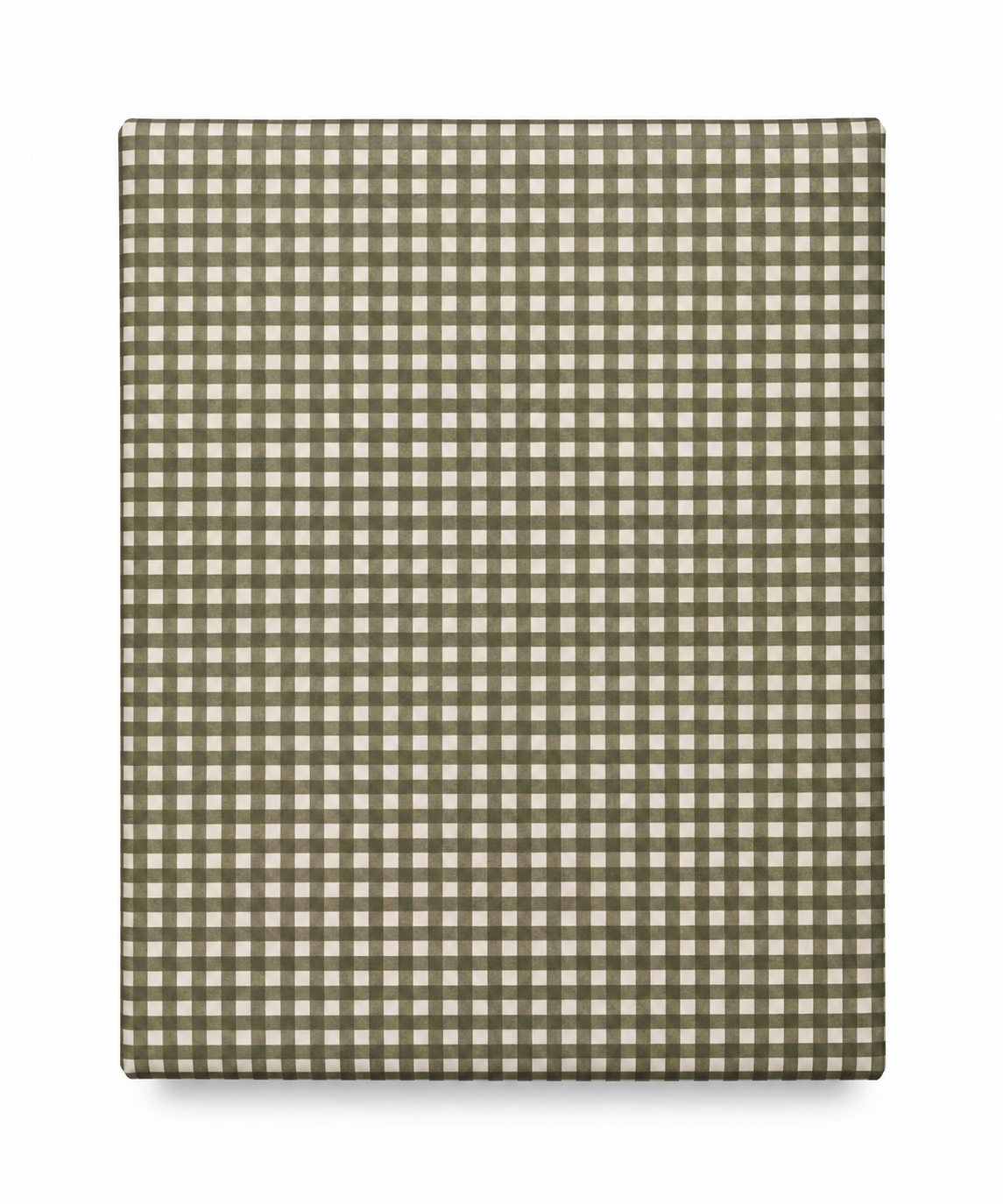 'Evergreen Check' wrapping paper roll