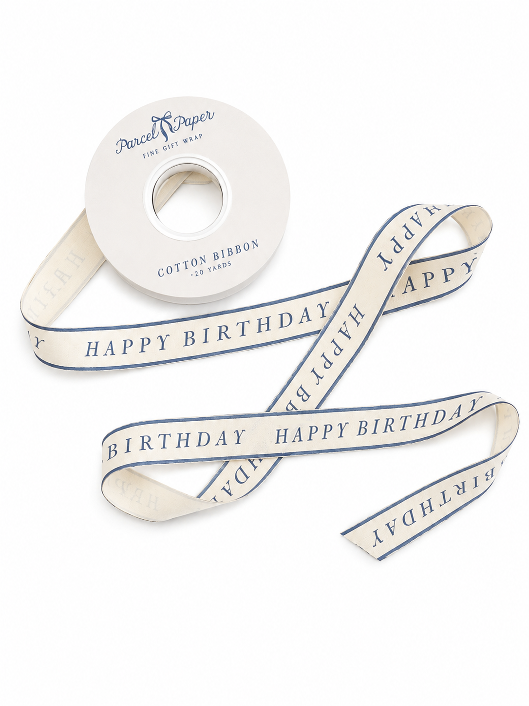 'Happy Birthday' Cotton Ribbon