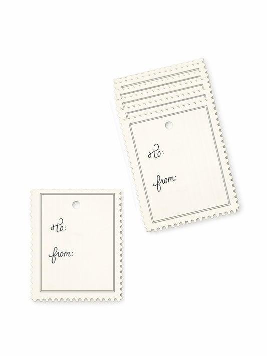 'Signed, Sealed, Delivered' gift tags